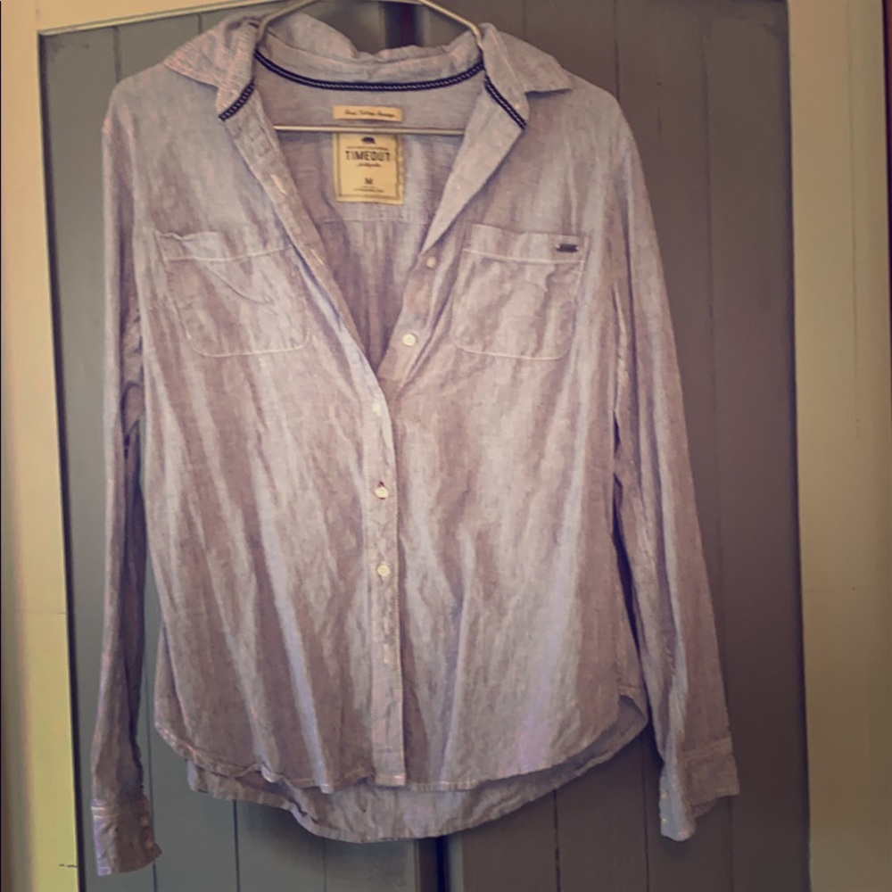 Timeout button down shirt. Super soft! Size med.